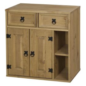 Waltham Staircase Centre Storage Modular Solid Waxed - Light Pine