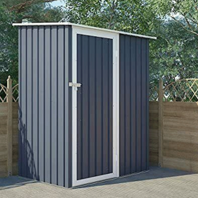 6FT Outdoor Storage Garden Shed With Lockable Door - 2 Colour