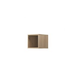Rene Wall Cube Shelf 30cm - Oak Artisan
