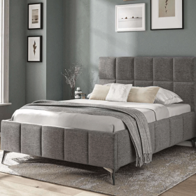 Sovereign Vista 4ft6 Fabric Bedframe - Dark Grey