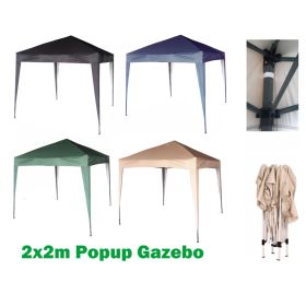 Outdoor Garden Waterproof  2x2m Pop-up Gazebo Marquee Canopy - 7 Colours