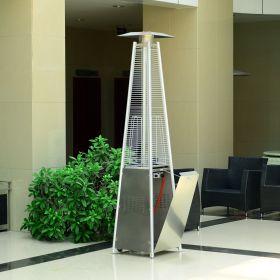 Stainless Steel Outdoor Pyramid Propane Gas Heater 13 kW