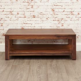 High Quality Walnut Open Coffee Table