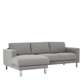 Cleveland Chaiselongue Sofa (RH) - Nova  Light Grey