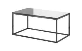 Drogo 99 Coffee Table - Grey Glass