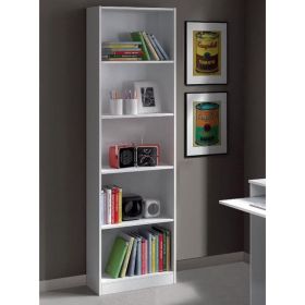 Versatile Design Bookcase - White
