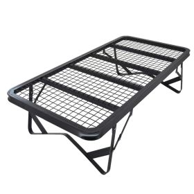 Skid Black Metal Contract Bed Frame - 4ft6 Double