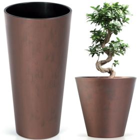 Corten Steel Metallic Effect Garden Planters Pot - 4 Sizes