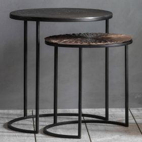 Limosa Metal Nest of 2 Tables