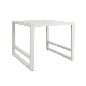 Terra Luxe Side Table - White