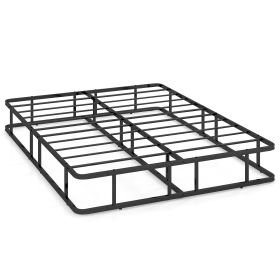 King Size Metal Bed Frame with Metal Slat Support