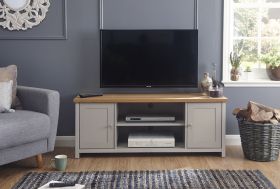 Lancaster Large TV Cabinet Grey