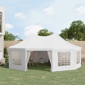 8.9x6.5 m Waterproof Marquee Canopy-White