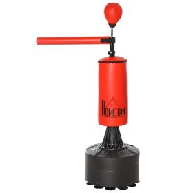 Freestanding Boxing Punch Bag Stand with Rotating Flexible Arm, Speed Ball, Waterable Base by