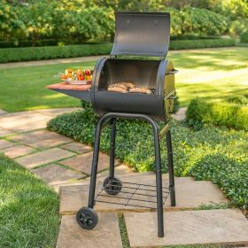 High Quality Patio Pro Cast Iron BBQ Charcoal Grill - Black