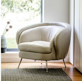 Blackfield Tub Chair - Cream