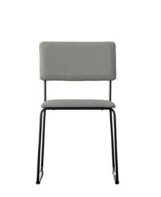 Lees Pair of Dining Chair - Silver Grey