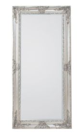 Bodmin Large Mirror - Antique Silver