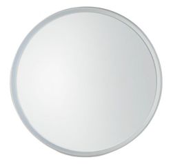 Margam Harvey Round Framed Mirror - White