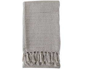 Canton Woven Acrylic Throw - Luxurious Warmth for Any Space - Natural