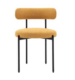 Calistoga Upholstered Dining Chair Set of 2 - OCHRE