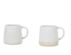 Ansonia Rustic Charm Mug Set of 4 Whimsical Bee Design for Your Morning Coffee