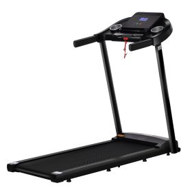 1.5HP Treadmill, 12km/h Electric 1.5HP Motorised Running Machine, w/ 12 Programs, LED Display, for Home Gym Indoor Fitness
