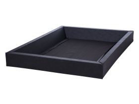 Waterbed Safety Liner Black Foam King Size 140 x 200 cm 