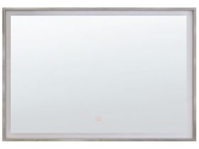 Illuminated LED Bathroom Mirror Rectangular 60 x 80 cm Glamour 