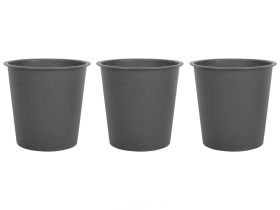 Set of 3 Self-Watering Plant Flower Pot Inserts Automatic Irrigation System Indoor Outdoor Round 42 cm 