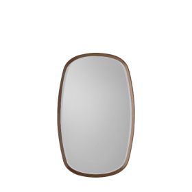 Cowra Solid Wood Frame Mirror - Walnut