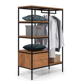 Loft Open Wardrobe Storage System