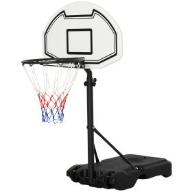 Basketball Stand 94-123cm Basket Height Adjustable Hoop For Kids Adults Suitable for Pool Side