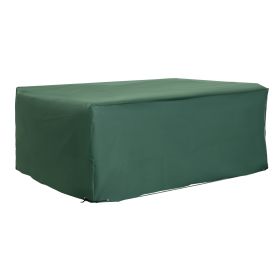Protective Furniture Cover for Garden Wicker Rattan from UV, Rain, Birds 245 x 165 x 55 cm