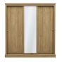 Devon 3 Door Sliding Wardrobe - Oak