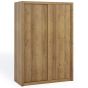 Bonito Sliding Door Wardrobe - 150 Oak