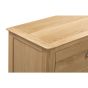 Oak Finish Chest of Drawers - CLAPPEN Large Chest  6 Drawers  Double Chest