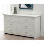Radley 6 Drawers Chest of Drawer - White