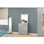 Lynx 4 Drawer Bedroom Chest - Grey