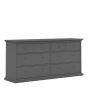 Paris Chest of 8 Drawers in Matt Grey