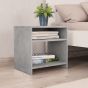 Bedside Cabinet Concrete Grey 40x30x40cm Engineered Wood - Rouen