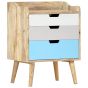 Bedside Cabinet 47x35x63cm Solid Mango Wood