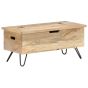 Chest 90x40x45cm Solid Mango Wood - Natural