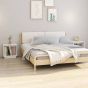 Bedside Cabinets 2 pcs White 40x30x40cm Solid Wood Pine - Yuan