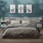 Wall Mounted Bedside Cabinets 2 pcs Grey Sonoma - Aven