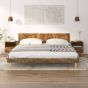 Bedside Cabinets 2 pcs Smoked Oak 40x35x47cm