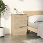 Bedside Cabinet Sonoma Oak 40x36x65cm
