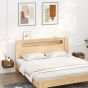 Wall Mounted Bedside Cabinets 2 pcs Smoked Oak 35x35x20cm - Xilin