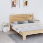 Bedside Cabinets 2 pcs White 40x34x45cm Solid Wood Pine - Juge