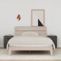 Bedside Cabinets 2 pcs Grey 40x34x55cm Solid Wood Pine